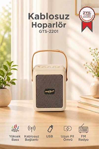 Torima Bluetooth Speaker Kablosuz Hoparlör USB Girişli Şarjlı Hoparlör GTS-22...