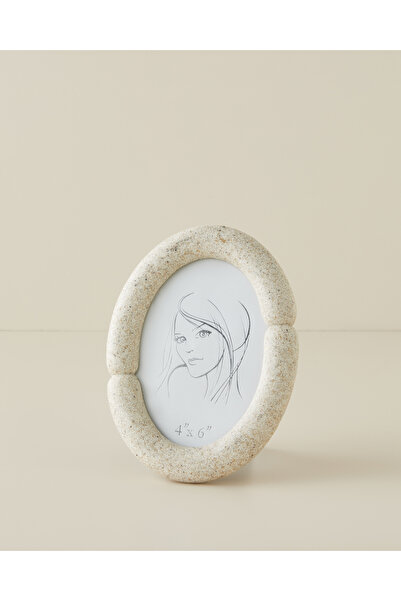 English Home Alice Polyresin Çerçeve 10x15 cm Krem