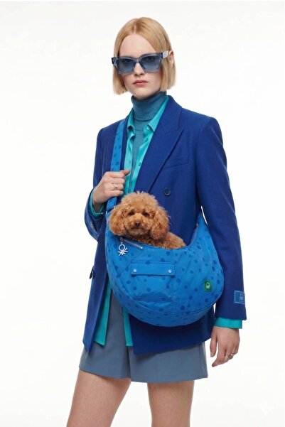 United Colors of Benetton BNT-C2501-b Kedi Köpek Taşıma Çantası. Çapraz Askıl...