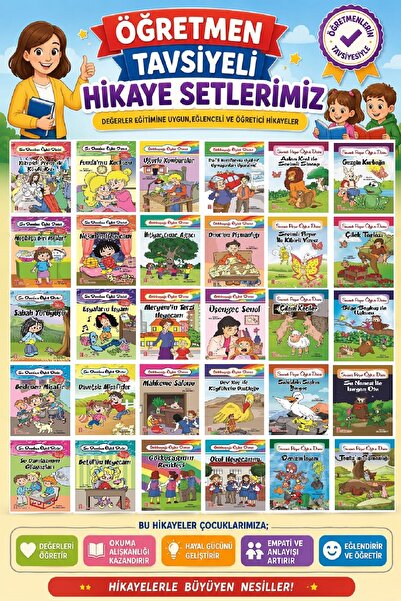 Ata 1.sınıf Hikaye Seti 30 Kitap