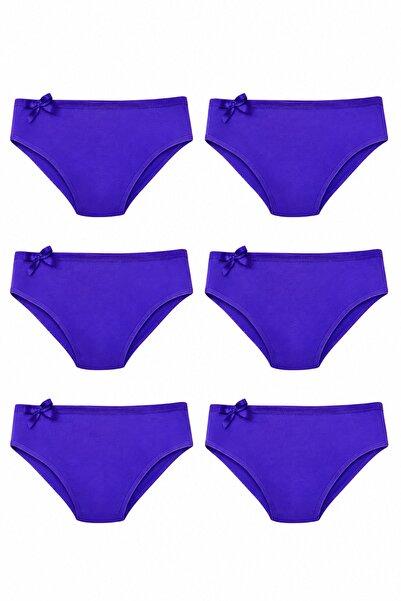 Hepsine Rakip Pachet de 6 chiloți bikini pentru femei din bumbac, colorați, e...