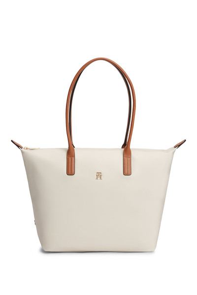 Tommy Hilfiger Krem Kadın Tote Çanta AW0AW17711AEO