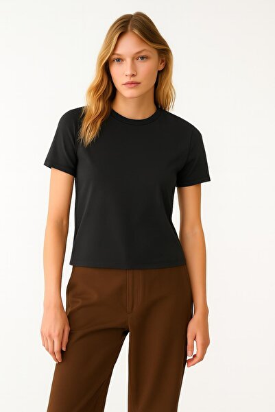 HAKKE Modal Basic Yumuşak Dokulu T-SHIRT