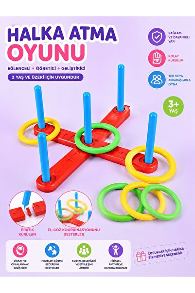 Activity Cute Zuzu Ring Throwing Passing Game Hand Skill Playset