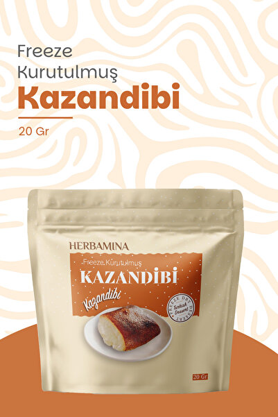 Herbamina Dondurularak Kurutulmuş Kazandibi - 20 gr