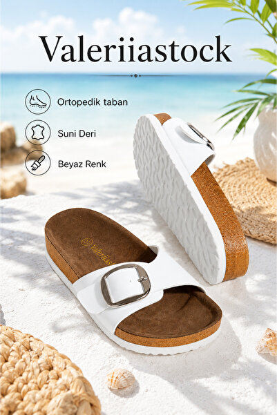Valeriiastock New Season Slippers Single Buckle Model Orthopedic Valeriiastock