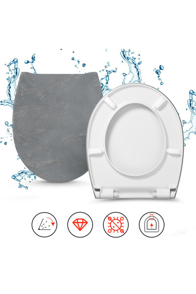 Hamberger Capac WC, Hamberger, Fabricat Dintr-Un Duroplast Durabil, Rezistent...