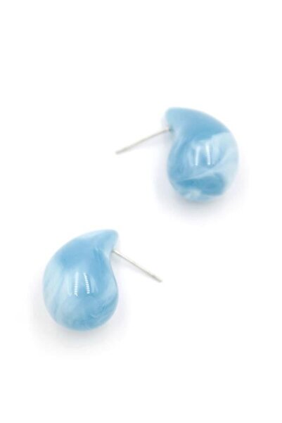 Generic Brand Drop Earrings - Blue
