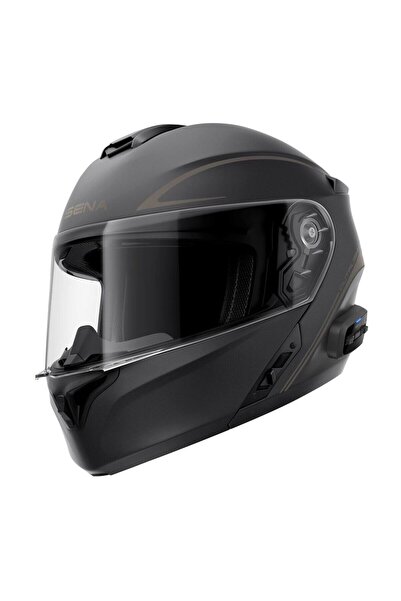 Sena Outrush R 2206 Çene Açılabilir Akıllı Kask Mat Siyah