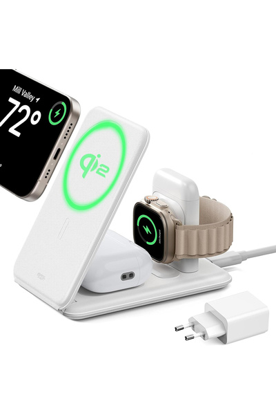 ESR Stație de încărcare wireless - (2C569A) - Alb