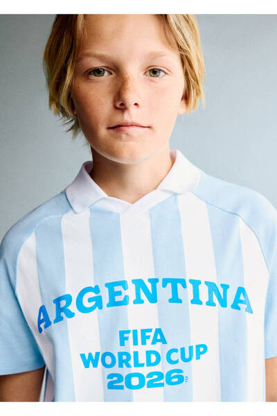 MANGO Kids Arjantin Futbol T-shirt'i