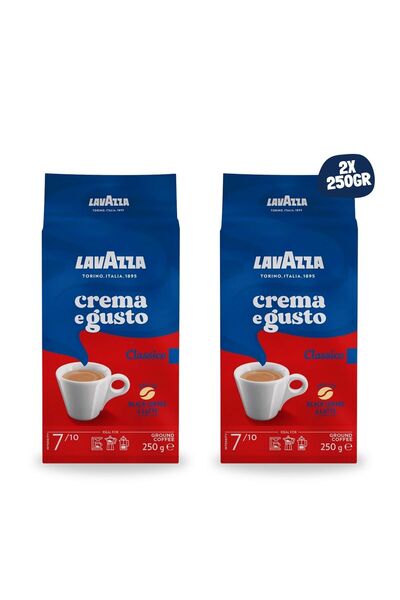 LavAzza Crema E Gusto Öğütülmüş Filtre Kahve 250 gr | 2'li Paket
