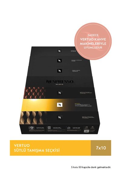 Nespresso Vertuo Sütlü Tanışma Seçkisi - 70 Kapsül