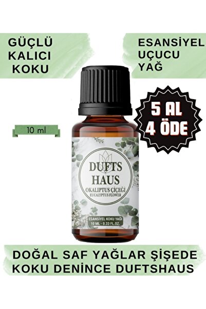 duftshaus Okaliptus Esansiyel Uçucu Koku Yağı Difüzör Esansı Buhurdanlık Yağı...