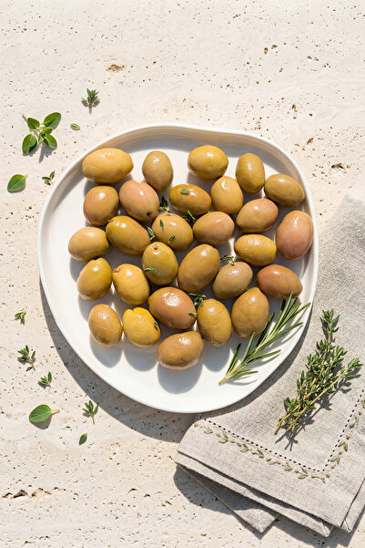 Ayolis Premium Gurme Domat Çizik Yeşil Zeytin XXL 950 g