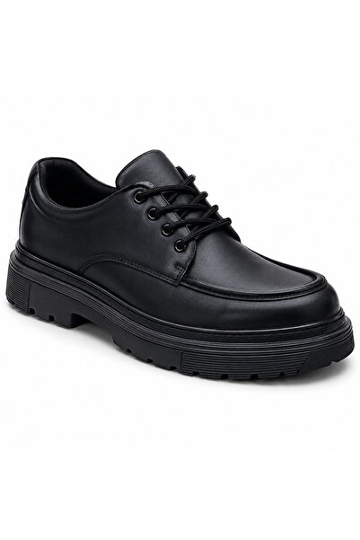 BESKAR KB X6 Kuback Pantofi casual pentru bărbați din piele de cărbune, panto...