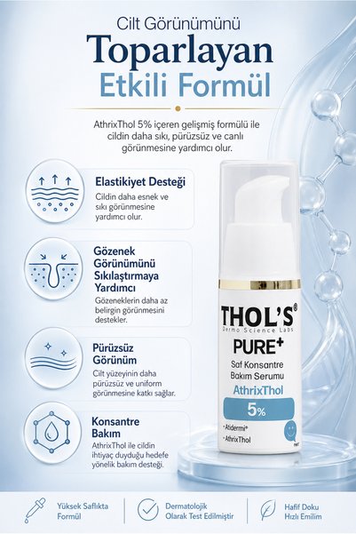 THOLS Pure+ Athri̇xtol 5% - (Tb72) Care Serum - 15 ml