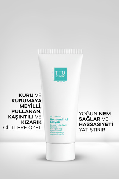 TTO Clinic Nemlendirici Losyon 200ml (seramid Cay Ağacı Yağı Centelle )