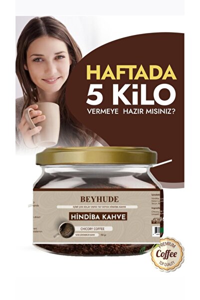 beyhude Zayıflamak kilo vermeye yardımcı Hindiba Diyet Kahvesi Özel Formül Et...