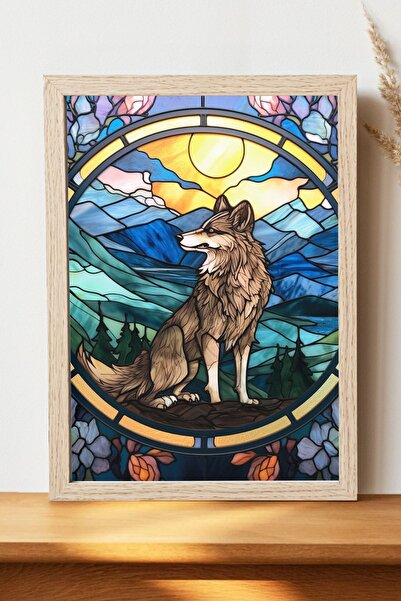 Luna Marissa Αφίσα Wolf - Αφίσα τοίχου από γυαλιστερό χαρτί χωρίς πλαίσιο