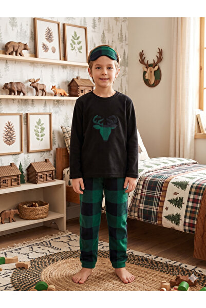 Fil Kids Set de pijamale pentru băieți, bumbac piese, cu bandă pentru somn Ge...