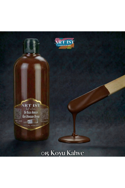ART IST Geri Dönüşüm Boyaları 500ml - 015 KOYU KAHVE