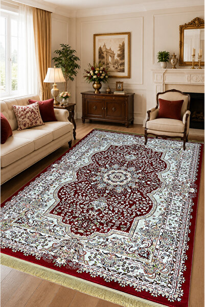 ünalcarpet 4 Metrekare - 6 Metrekare Modern Salon Ve Oturma Odası Halısı Yumu...