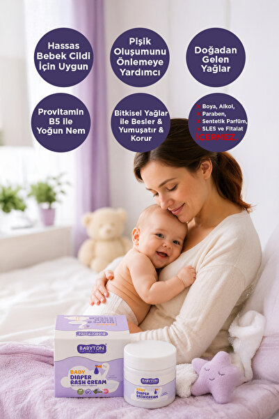 BABYTON Doğal Pişik Kremi 50 ml