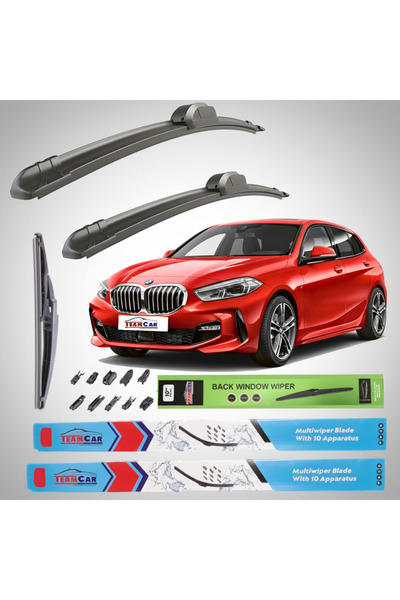 TEAMCAR ®   BMW Seria 1 F40 (2019+) Set complet ștergătoare parbriz Față + Spate