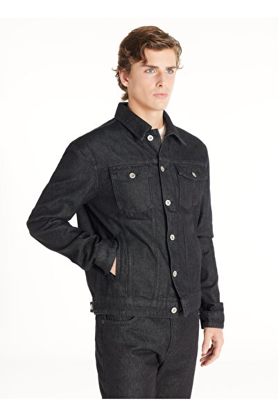Ted Baker SİYAH JEAN CEKET