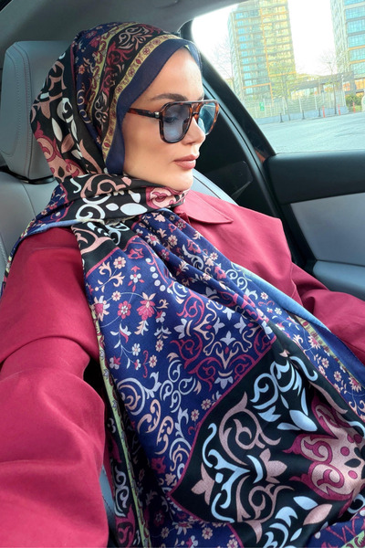 Coco Scarfs Silk Nomads Vual İpek Şal