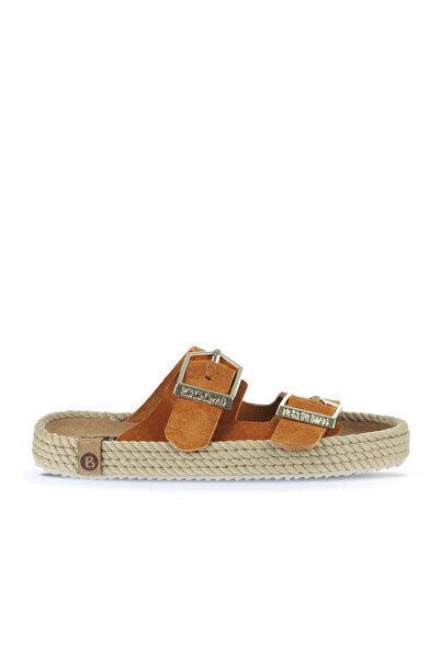 Bueno Shoes Sydney Women's Buckle SuedeBohonomadSlippers - 24sydney