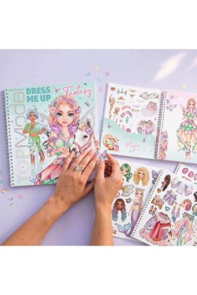 Top Model by Depesche TOPModel Dress Me Up Fantasy Sticker Kitabı - 170+ Çıka...