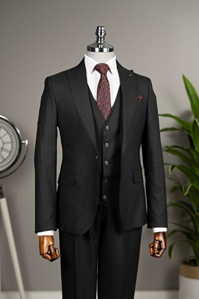 Terzi Ayhan Classics Vest Suit Black