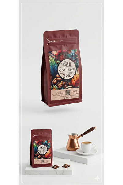 Coff-line Orta Kavrum Türk Kahvesi – Yoğun Köpük & Güçlü Aroma
