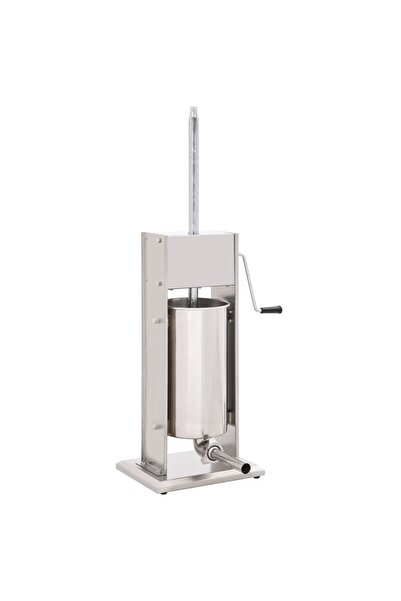 Concept Aparat de umplut cârnați manual, argintiu, 15L, oțel inoxidabil