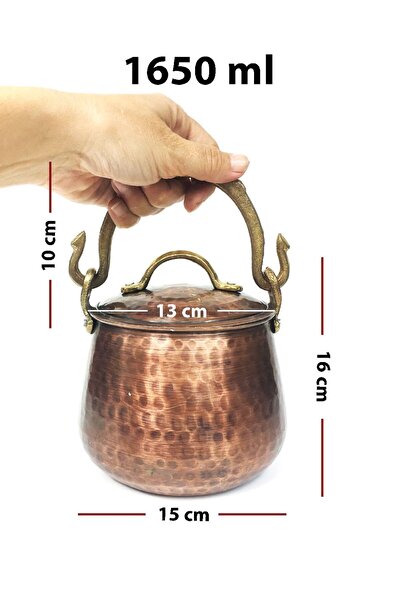 Shark Anatolia Elit Düz Bakır Bakraç 13cm
