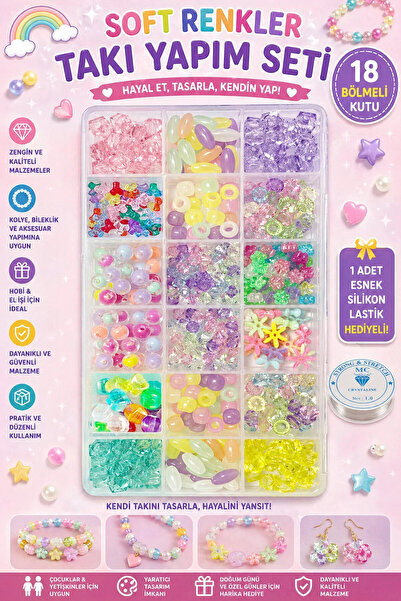By MO Accessories Boncukla Takı Yapma Hobi Seti - Boncukla Kendin Yap - Hobi ...