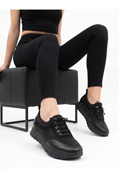 Nesil Shoes Дамски обувки Acr 15 Black Stone Stretch