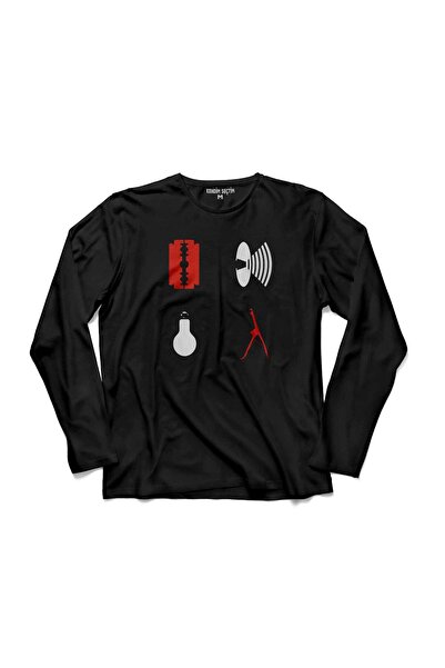 Kendim Seçtim Depeche Mode Violator Spirit New Wave siva majica dugih rukava
