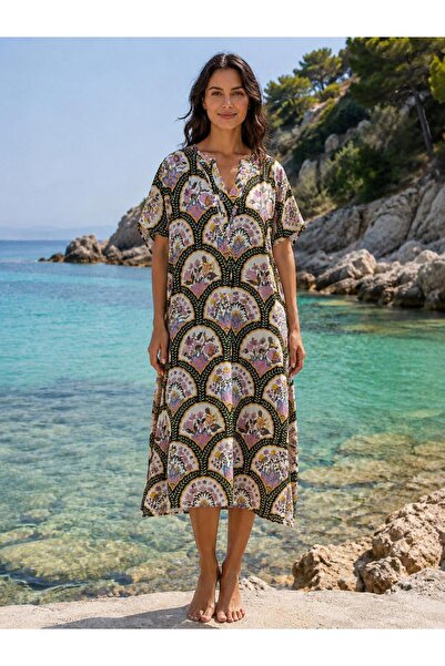 Malven Γυναικείο φόρεμα παραλίας