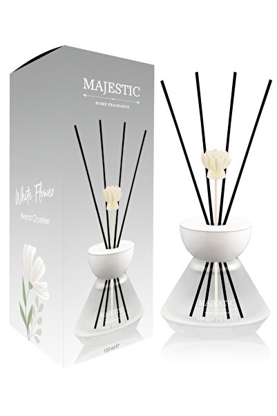 majestic home fragrance Dekoratif Oda Kokusu White Flower 120 ml