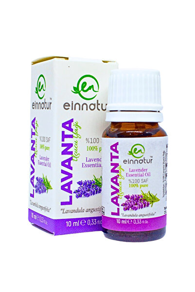 EinNatur زيت اللافندر الأساسي، 10 مل، نقي 100%، يحتوي على زيت لافاندولا أنجوس...