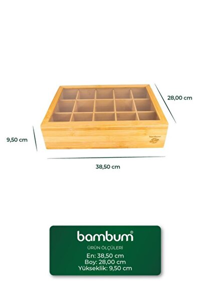 Bambum Sivir - 15 Bölmeli Düzenleyici