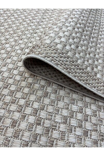 Dinarsu Sisal Prime 79272 - 070 | Bordürlü Sisal Halı Leke Tutmaz Kaymaz Taba...