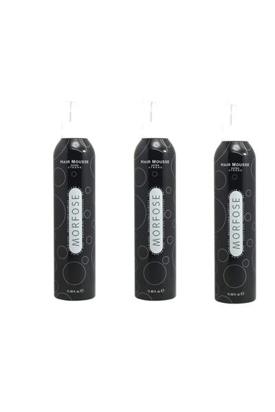 Morfose Extra Strong Saç Köpüğü 350 ml 3 Adet