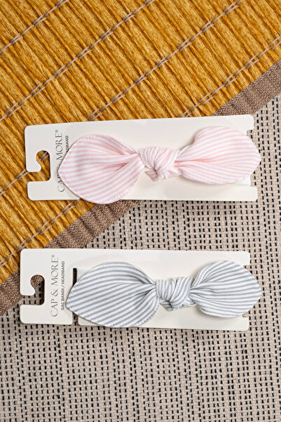 Rocha Baby Striped Knotted Baby Hair Band Set of 4