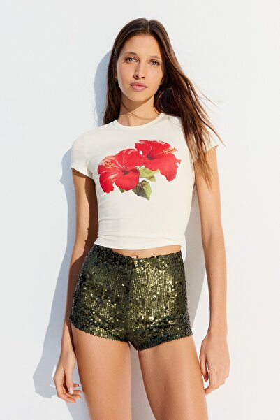 Bershka Kısa mini pullu