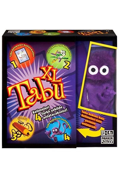 Hasbro Tabu Xl Toy Figure Family Play Set