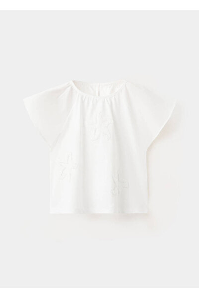 MANGO Kids Yıldızlı pamuklu tişört